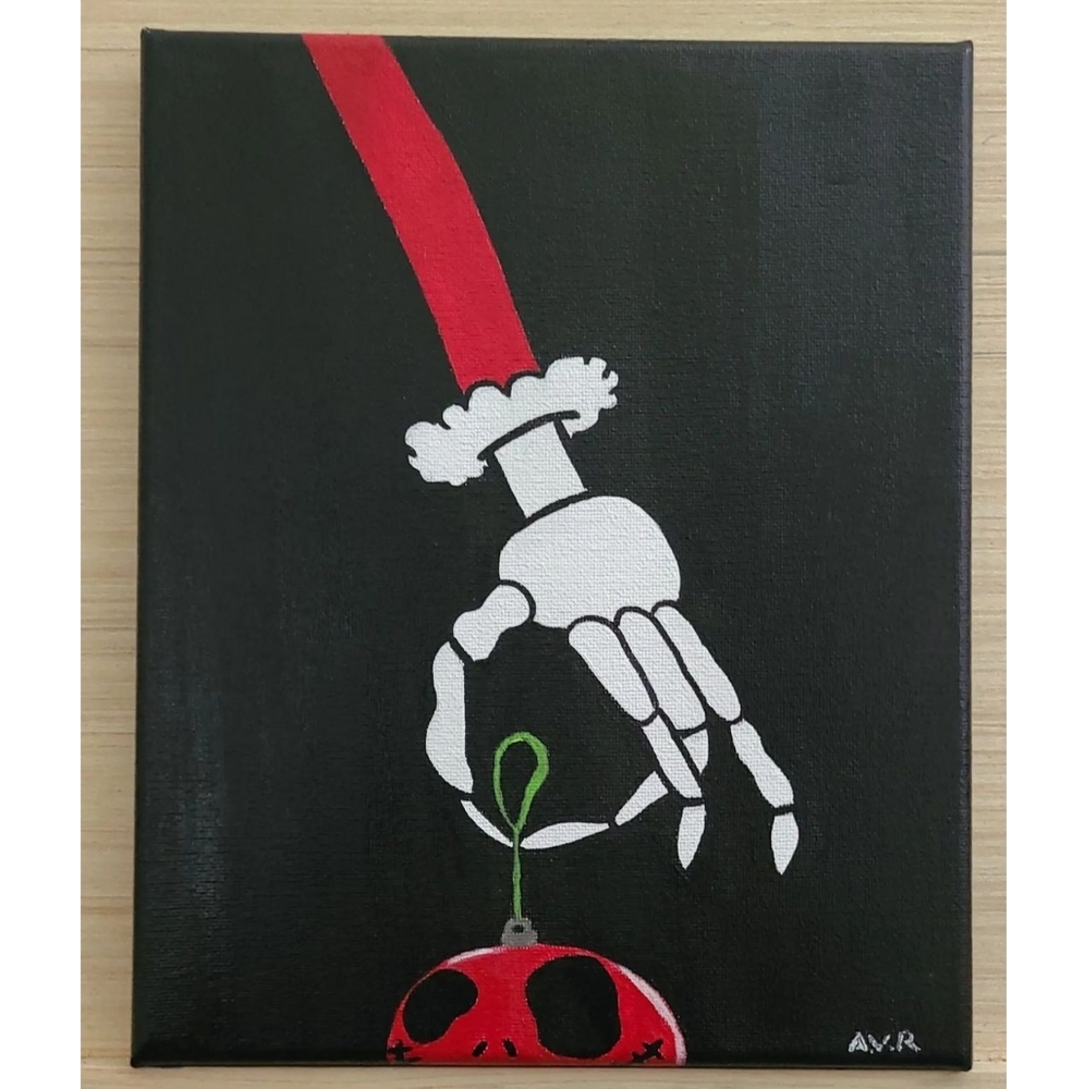 Disney Jack Skellington Canvas Size: 8x10